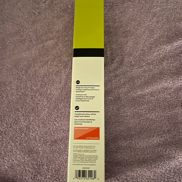 Cricut infusible ink sheets. Avocado. - Picture 3 of 4